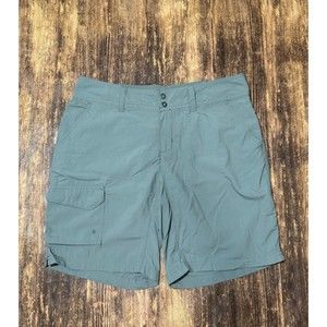 Columbia womens omnishade sun protection hiking shorts Sz 4